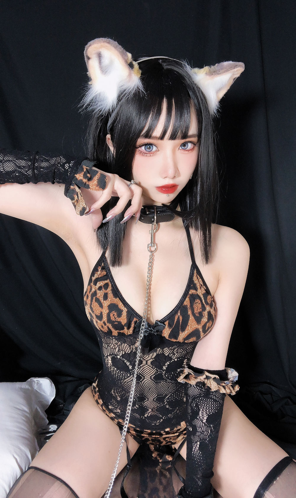 果咩酱w-No.022-豹女妹妹-在线看 第1张 果咩酱w-No.022-豹女妹妹-在线看 第1张