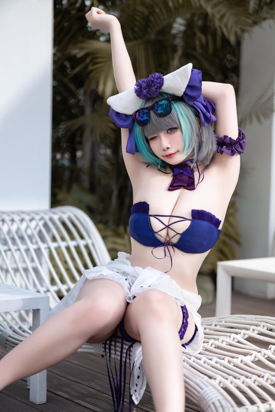 贞子蜜桃-No.017 – 碧蓝航线 柴郡泳装-在线看 第1张 贞子蜜桃-No.017 – 碧蓝航线 柴郡泳装-在线看 第1张