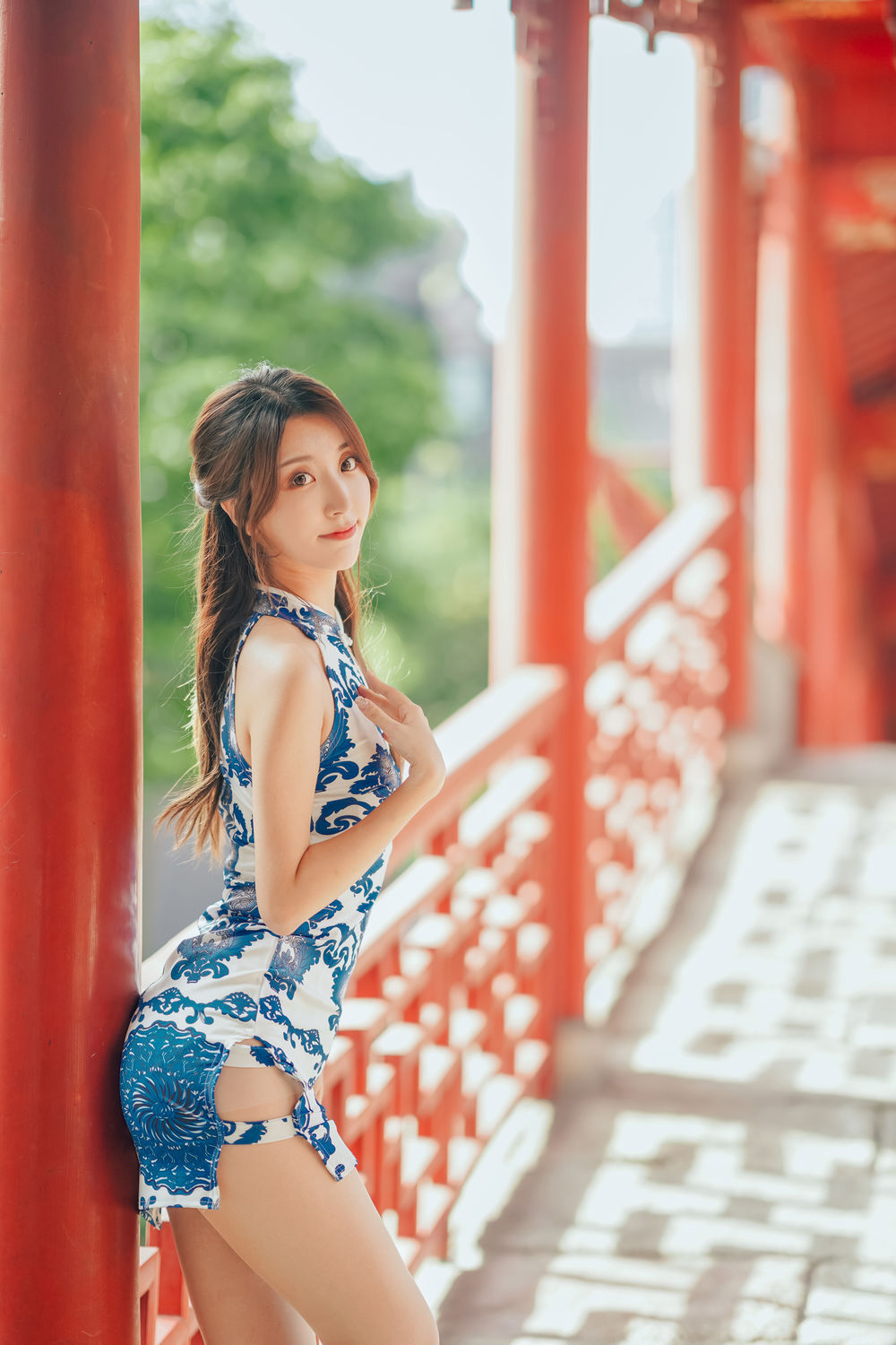 黑川-No.053-青花旗袍-在线看 第2张 黑川-No.053-青花旗袍-在线看 第2张