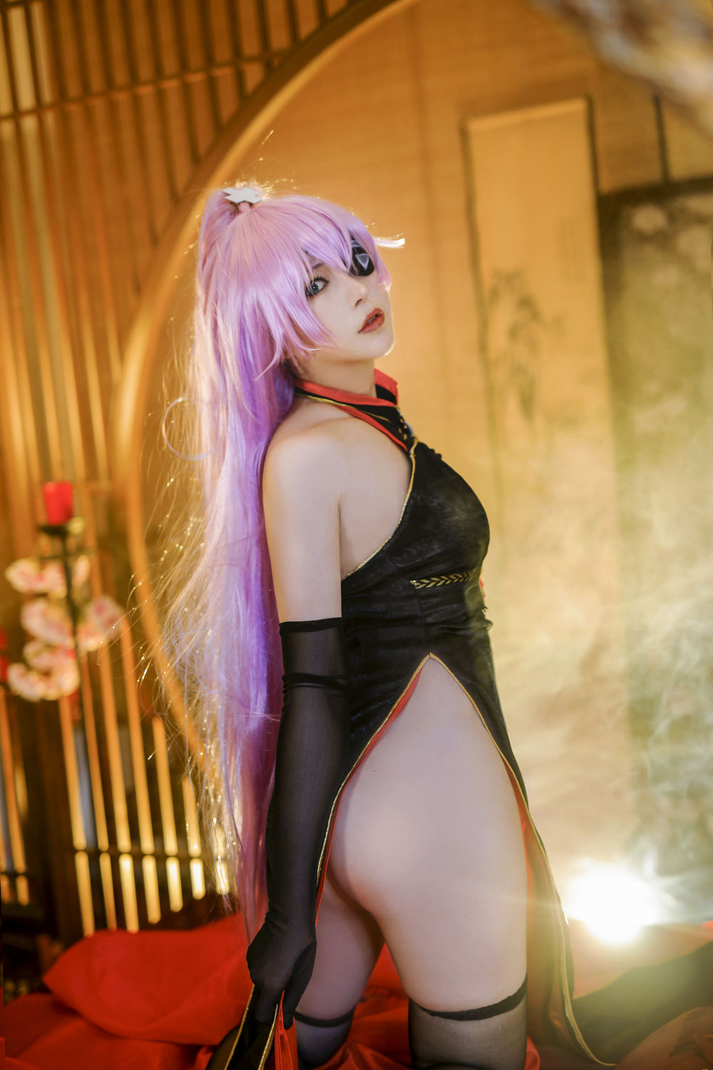 小容仔咕咕咕w-No.012-沙恩霍斯特旗袍-在线看 第1张 小容仔咕咕咕w-No.012-沙恩霍斯特旗袍-在线看 第1张