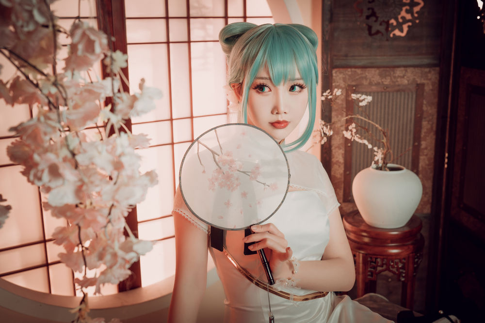 面饼仙儿-No.096-初音旗袍-在线看 第2张 面饼仙儿-No.096-初音旗袍-在线看 第2张