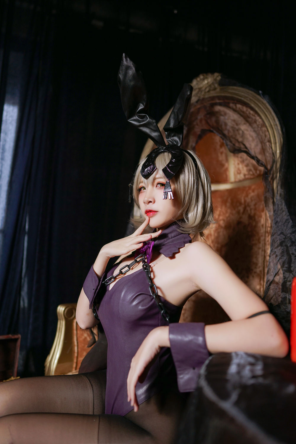 二佐Nisa-No.003-Fate黑贞兔女郎-在线看 第3张 二佐Nisa-No.003-Fate黑贞兔女郎-在线看 第3张