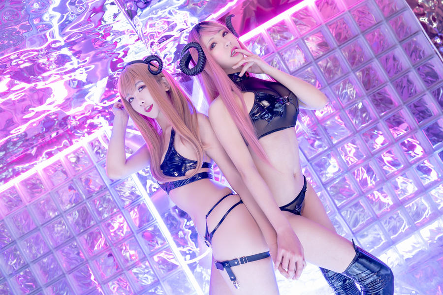 源纱希喵喵喵-No.025 – 魅魔双人 (&镜子)-在线看 第2张 源纱希喵喵喵-No.025 – 魅魔双人 (&镜子)-在线看 第2张