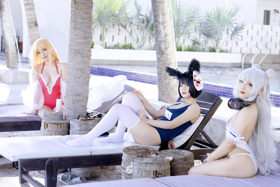 Sayo Momo-No.003–Azur Lane Le Malin bikini-在线看 第2张 Sayo Momo-No.003–Azur Lane Le Malin bikini-在线看 第2张