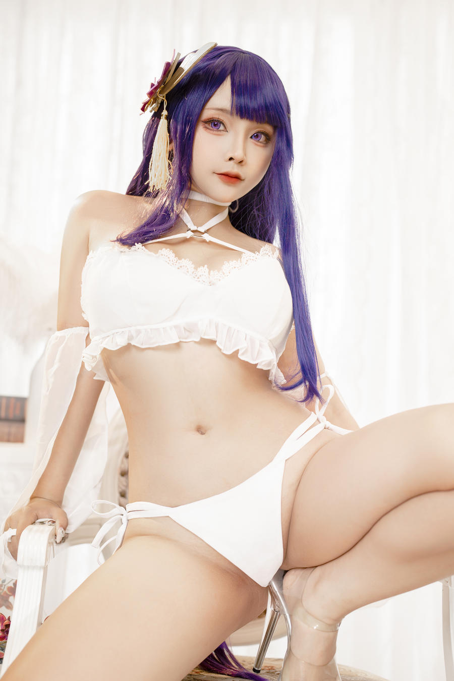 Sayo Momo-No.022–Raiden Yae (&Sally Dorasnow)-在线看 第2张 Sayo Momo-No.022–Raiden Yae (&Sally Dorasnow)-在线看 第2张