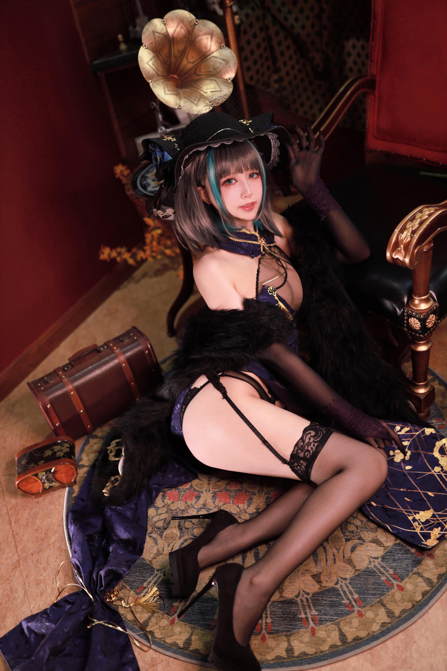 黑白御猫-No.007–柴郡旗袍-在线看 第2张 黑白御猫-No.007–柴郡旗袍-在线看 第2张