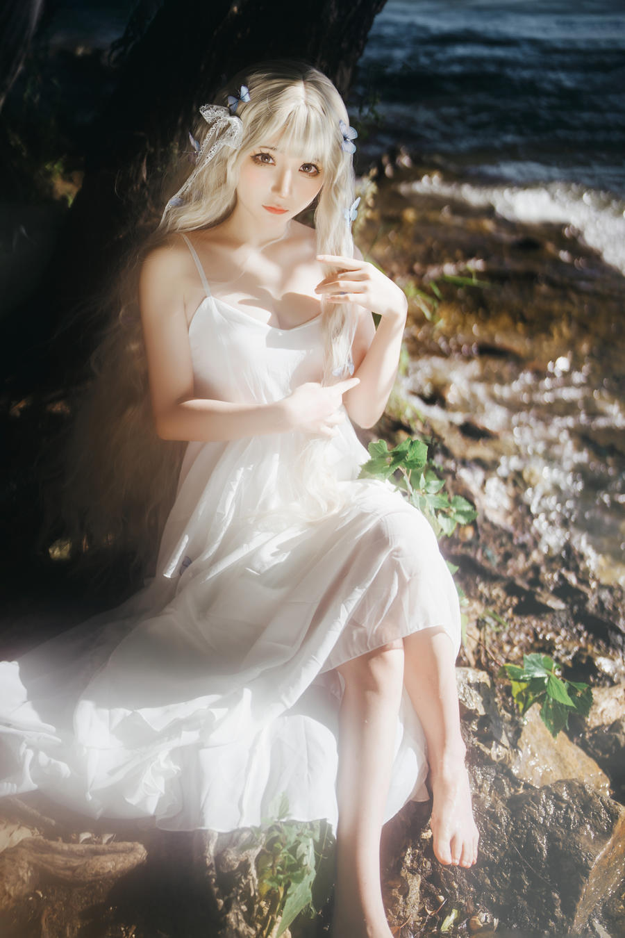 是三不是世w-No.022–湖边白裙-在线看 第3张 是三不是世w-No.022–湖边白裙-在线看 第3张