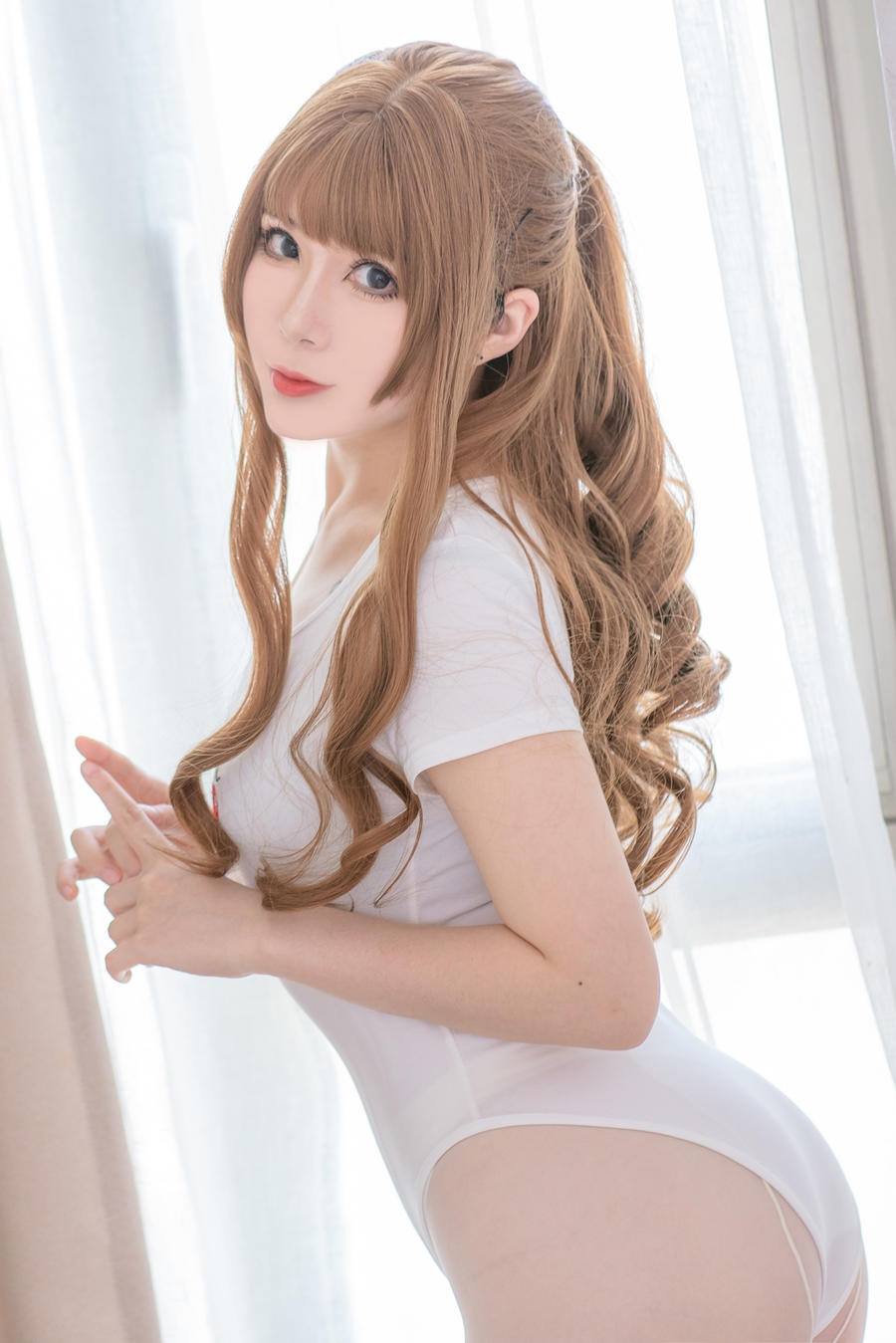 羊大真人-No.002-白色樱桃体操服-在线看 第3张 羊大真人-No.002-白色樱桃体操服-在线看 第3张