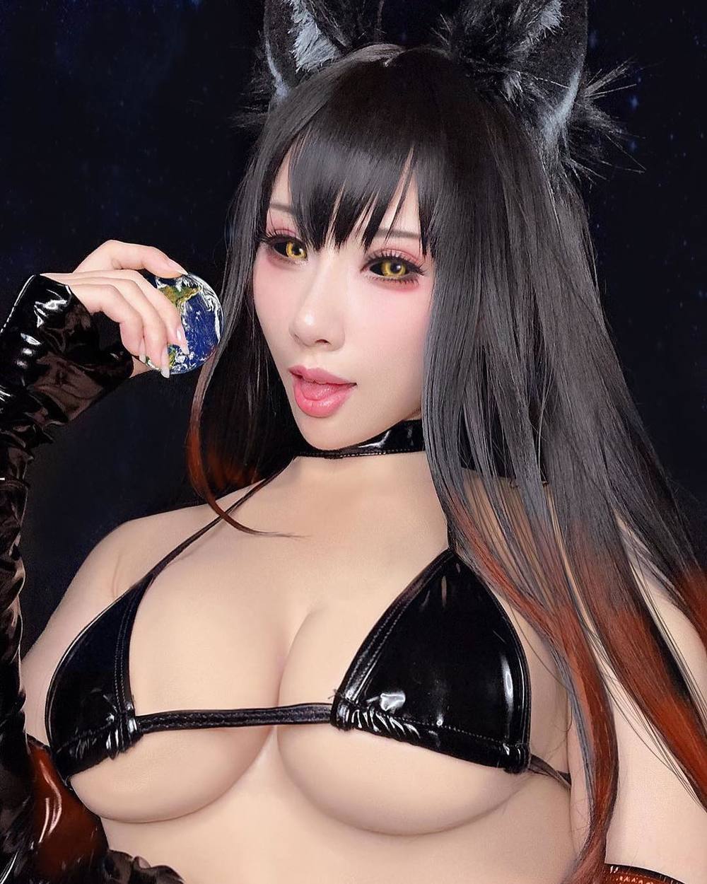 雨波_HaneAme-No.004-Black cat-在线看 第1张 雨波_HaneAme-No.004-Black cat-在线看 第1张