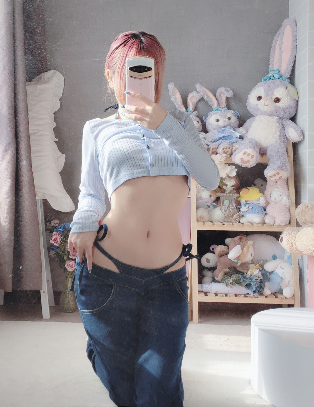 椎名莜(日奈娇)-No.039-牛仔裤自拍-在线看 第2张 椎名莜(日奈娇)-No.039-牛仔裤自拍-在线看 第2张