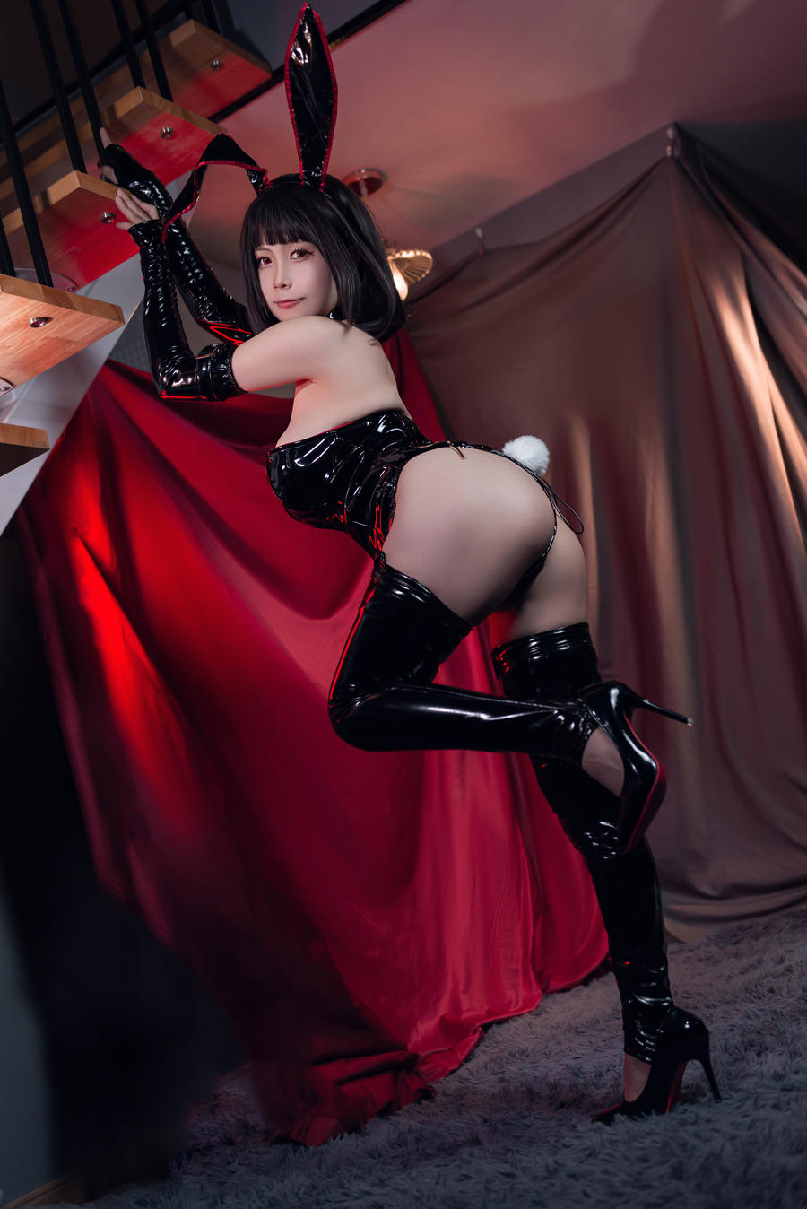 末夜787-No.018–黑色漆皮兔女郎-在线看 第2张 末夜787-No.018–黑色漆皮兔女郎-在线看 第2张