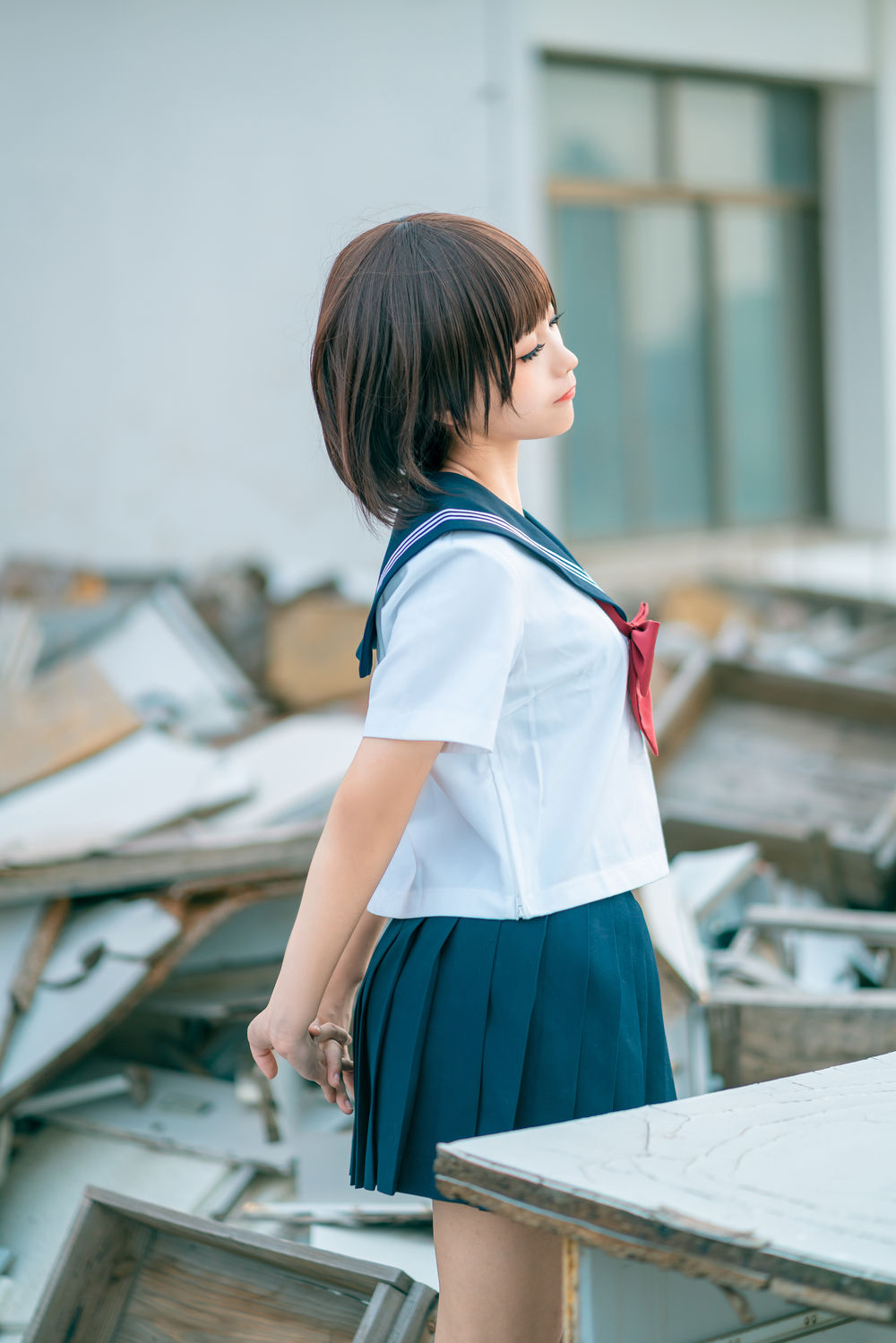 蠢沫沫-No.032-天台jk-在线看 第3张 蠢沫沫-No.032-天台jk-在线看 第3张