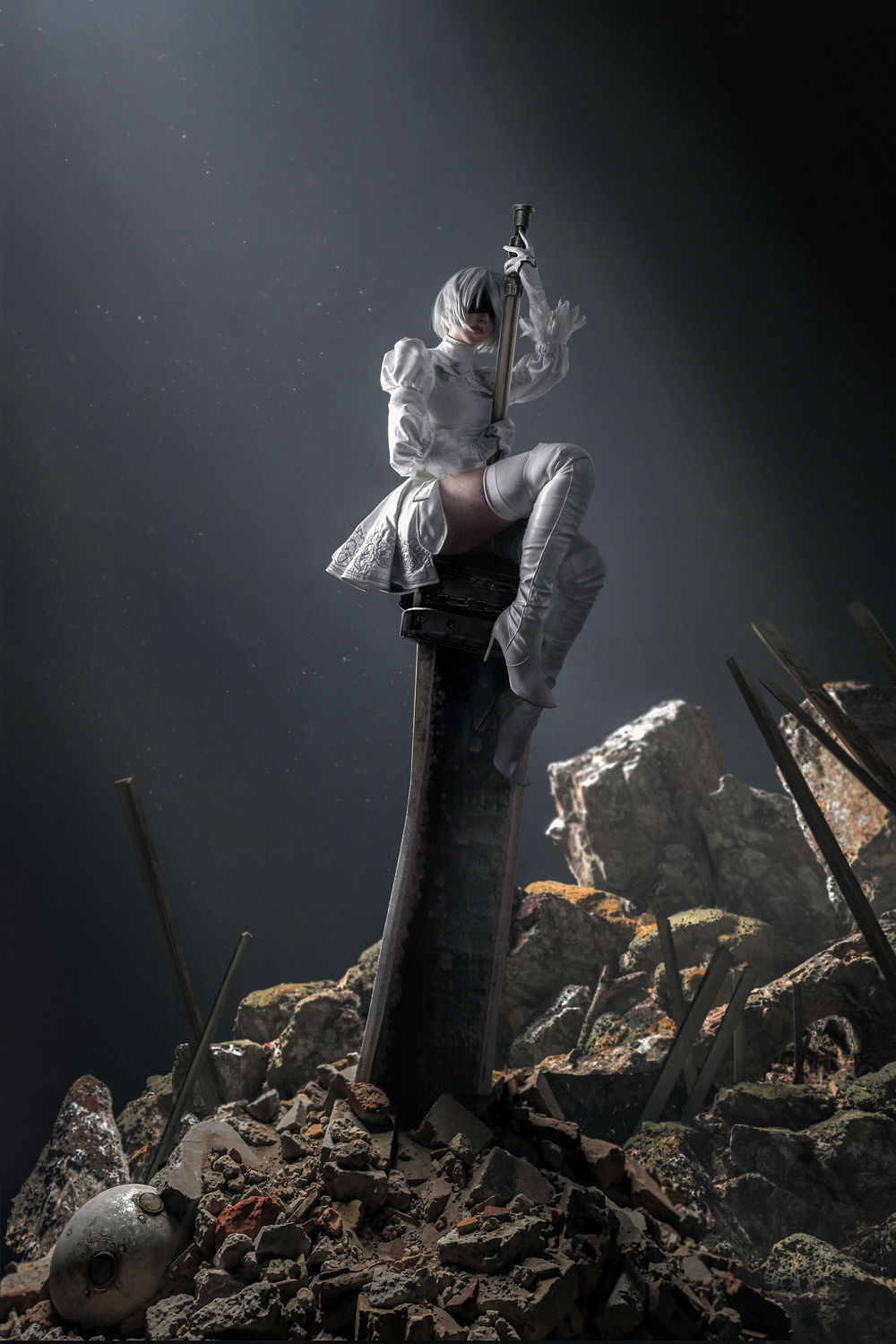 Sayathefox-No.003-2B White Dress-在线看 第3张 Sayathefox-No.003-2B White Dress-在线看 第3张