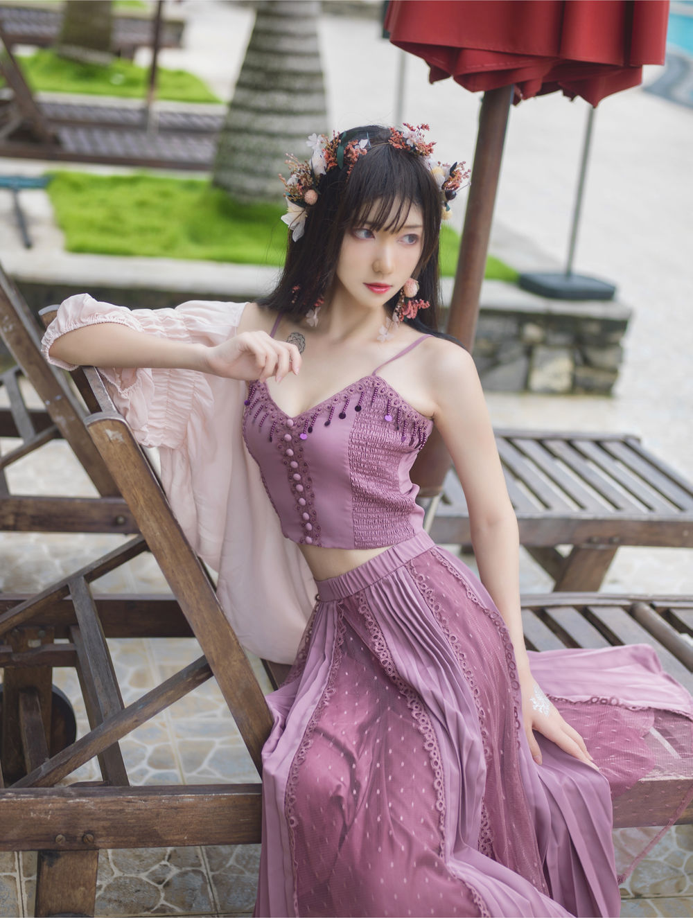 南桃Momoko-No.047-紫日常-在线看 第3张 南桃Momoko-No.047-紫日常-在线看 第3张