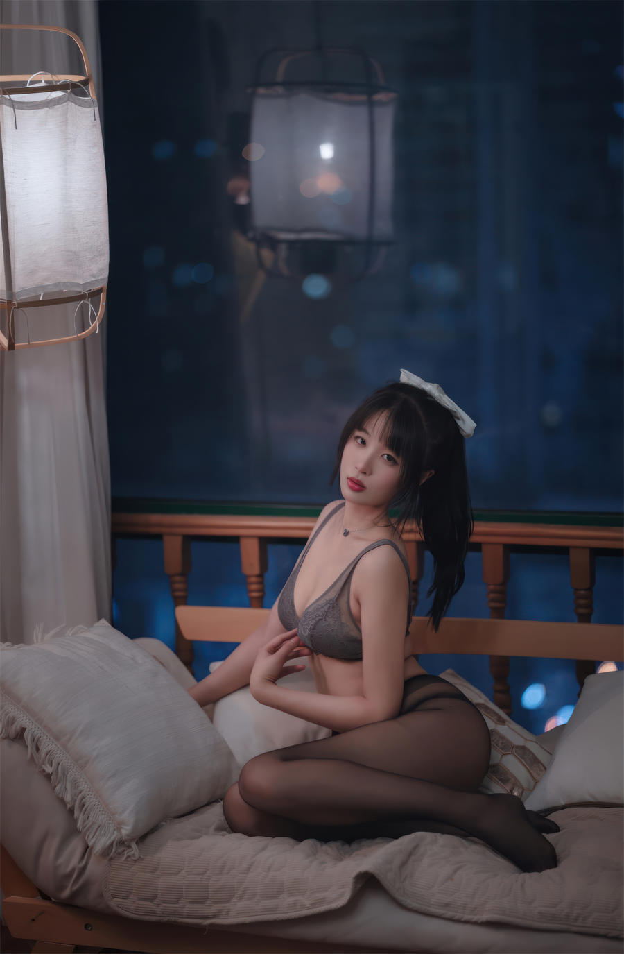 轩萧学姐-No.059 – 2023年04月舰长 灰色蕾丝-在线看 第1张 轩萧学姐-No.059 – 2023年04月舰长 灰色蕾丝-在线看 第1张