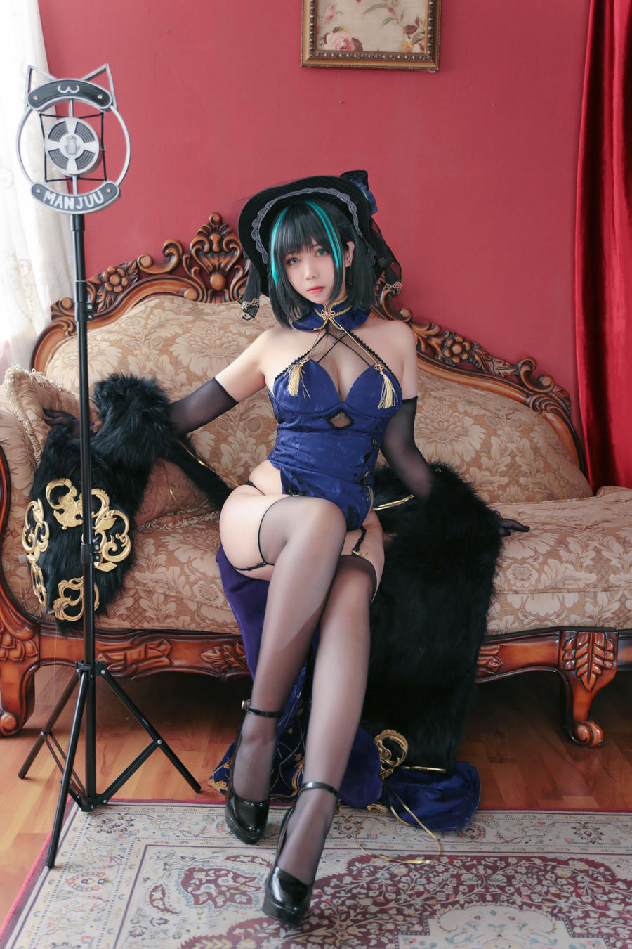 Meroko_魅瞳-No.005-柴郡旗袍-在线看 第3张 Meroko_魅瞳-No.005-柴郡旗袍-在线看 第3张