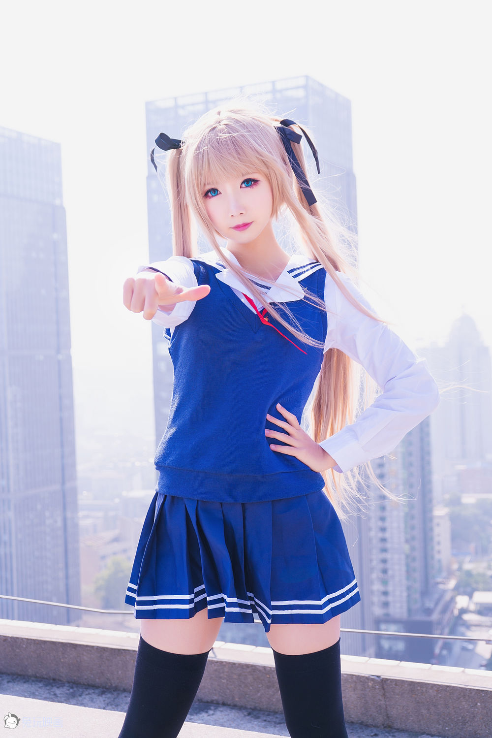 面饼仙儿-No.004-双马尾COS-在线看 第1张 面饼仙儿-No.004-双马尾COS-在线看 第1张