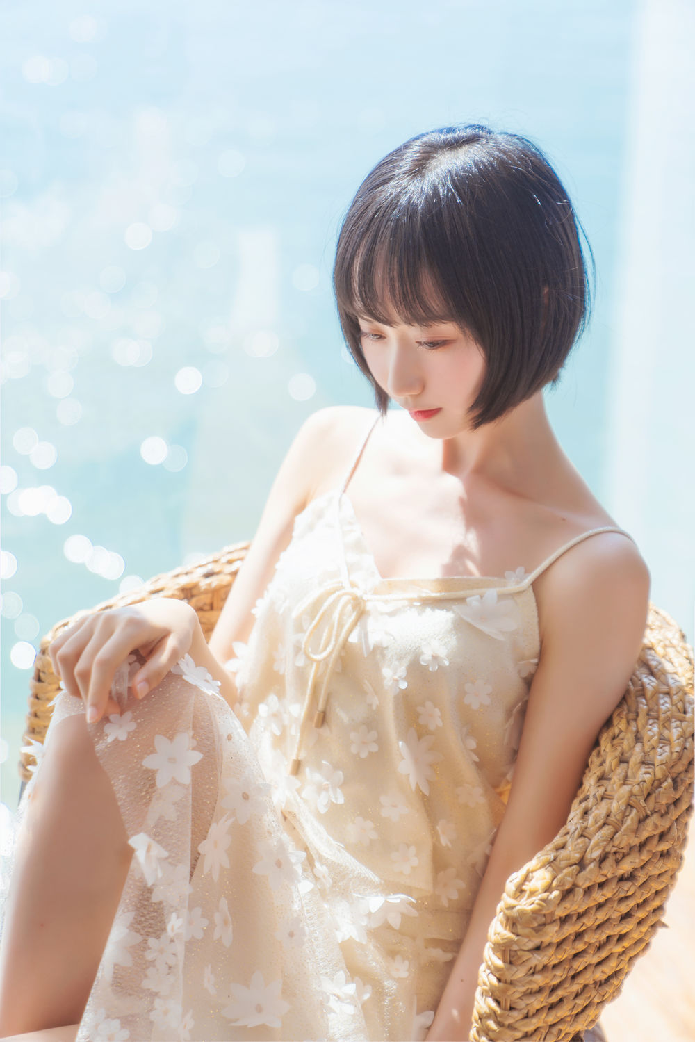 木棉棉OwO-No.054-暖冬的海 米色裙子-在线看 第2张 木棉棉OwO-No.054-暖冬的海 米色裙子-在线看 第2张