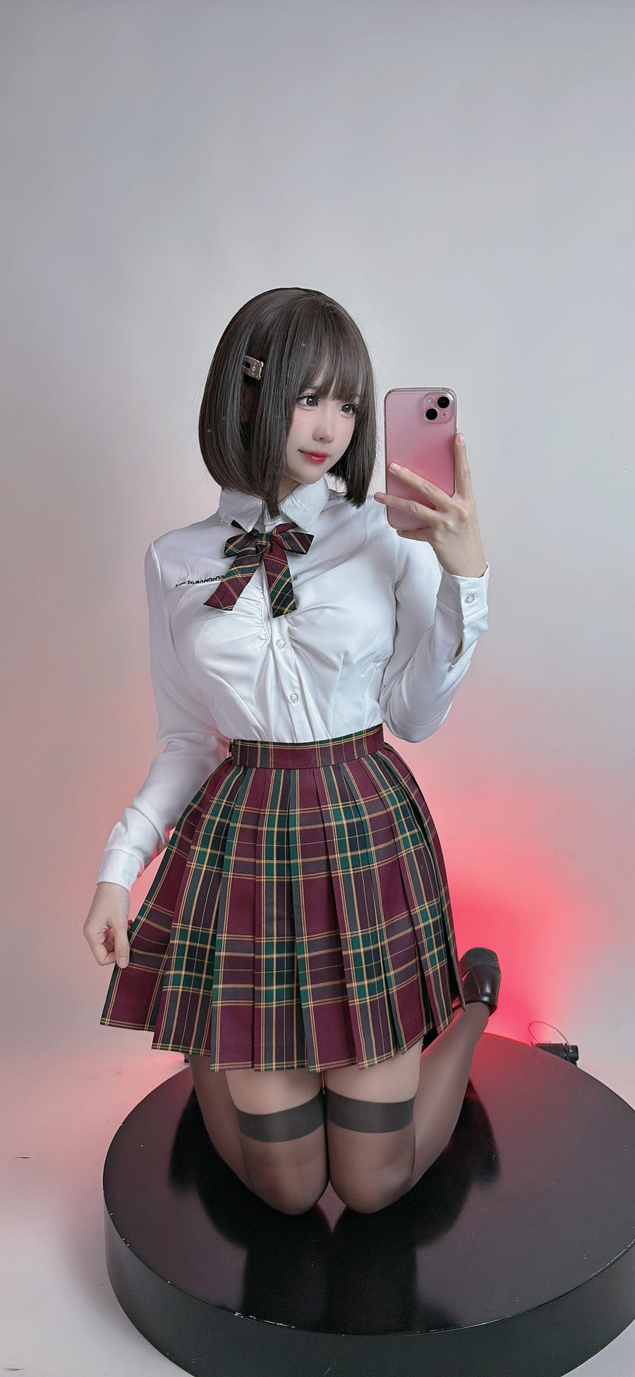 miko酱ww-No.044 – 红色JK-在线看 第1张 miko酱ww-No.044 – 红色JK-在线看 第1张