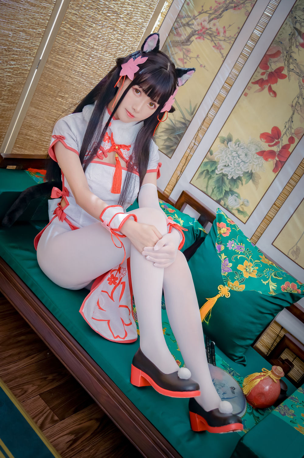 鳗鱼霏儿-No.018-碧蓝华裳 夕暮-在线看 第1张 鳗鱼霏儿-No.018-碧蓝华裳 夕暮-在线看 第1张