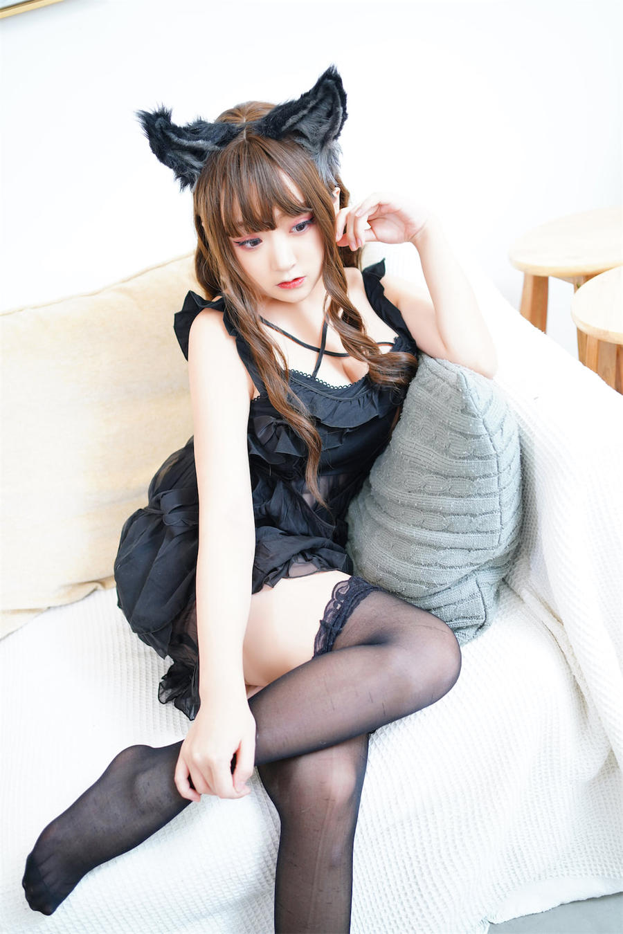 恩田直幸(桃夭葵)-No.027-黑色狼耳-在线看 第2张 恩田直幸(桃夭葵)-No.027-黑色狼耳-在线看 第2张