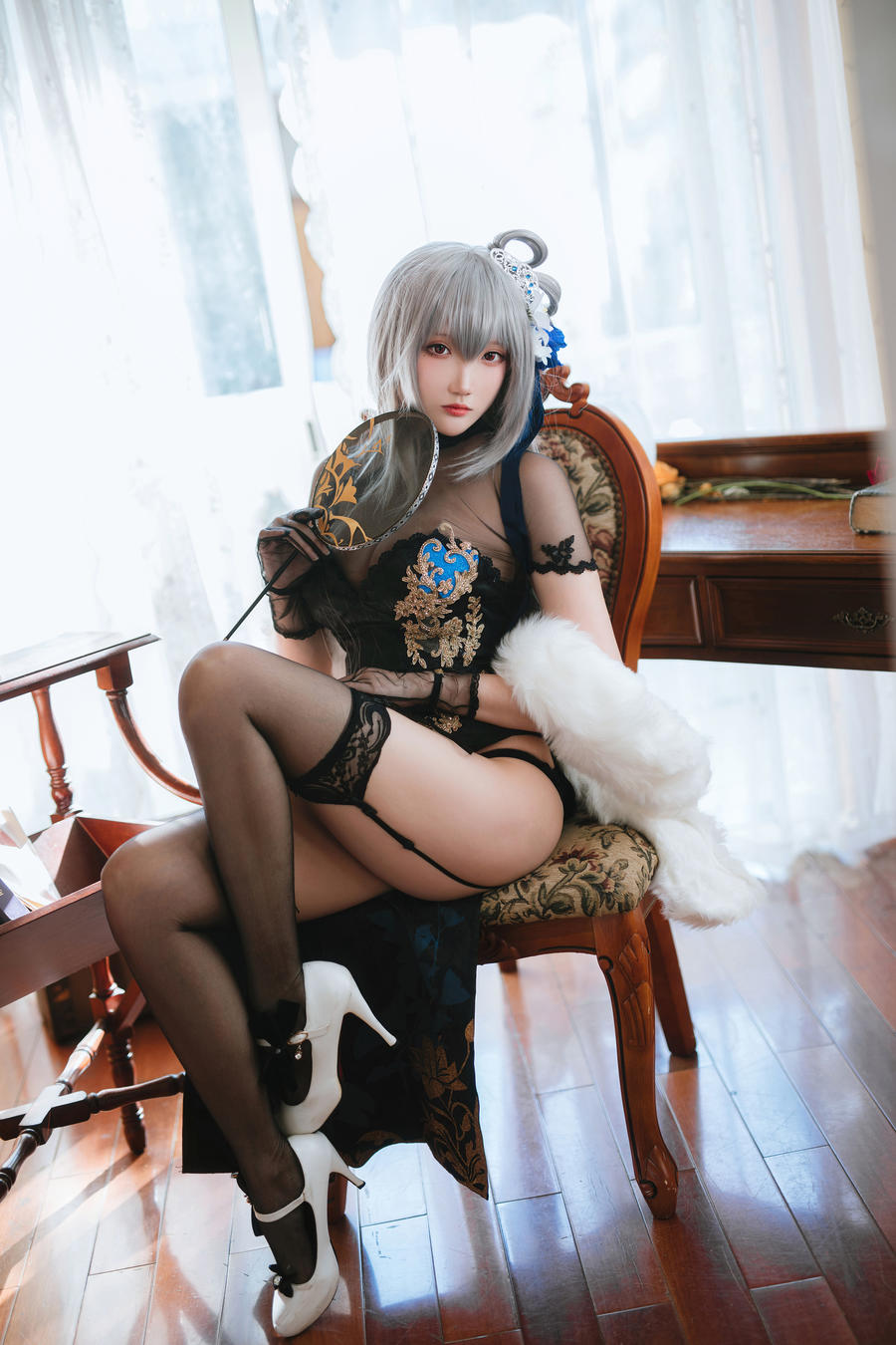 瓜希酱-No.067-碧蓝航线 路易九世 旗袍-在线看 第1张 瓜希酱-No.067-碧蓝航线 路易九世 旗袍-在线看 第1张