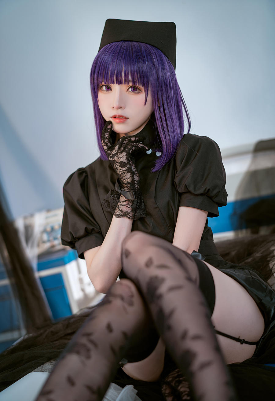 Kitaro_绮太郎-No.066-喜多川海梦 黑色护士-在线看 第1张 Kitaro_绮太郎-No.066-喜多川海梦 黑色护士-在线看 第1张