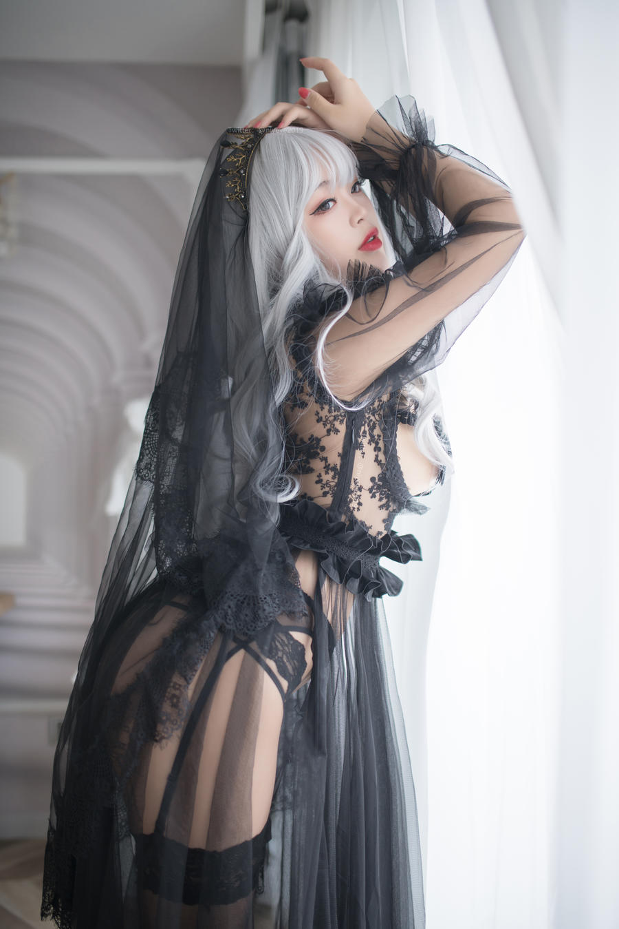 白烨妹纸-No.052–魔女黑丝-在线看 第3张 白烨妹纸-No.052–魔女黑丝-在线看 第3张