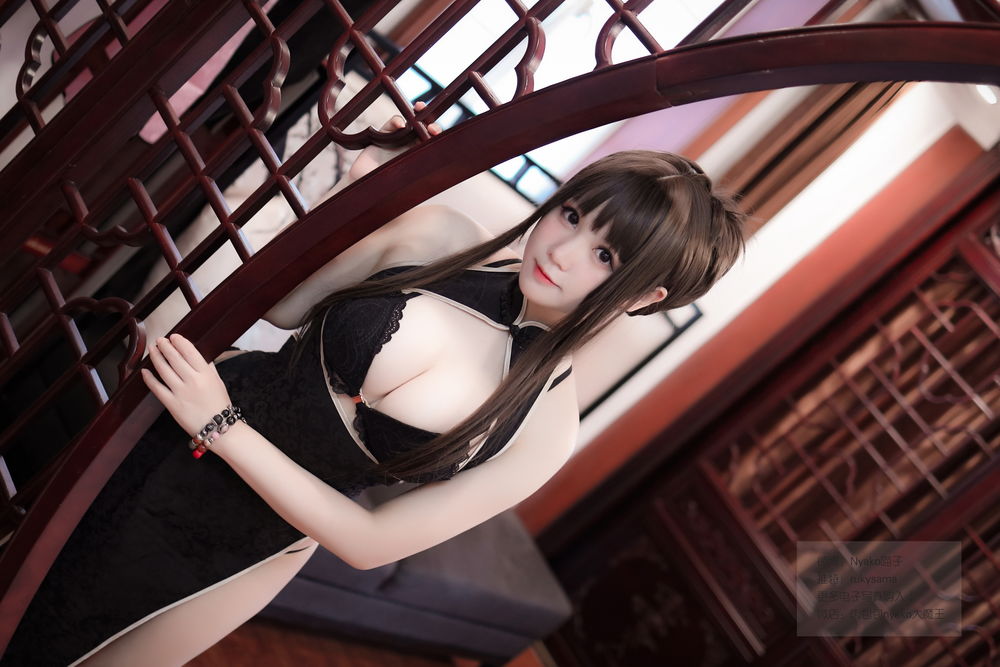 Nyako喵子-No.003-Nyako チャイナドレス(A版)-在线看 第2张 Nyako喵子-No.003-Nyako チャイナドレス(A版)-在线看 第2张