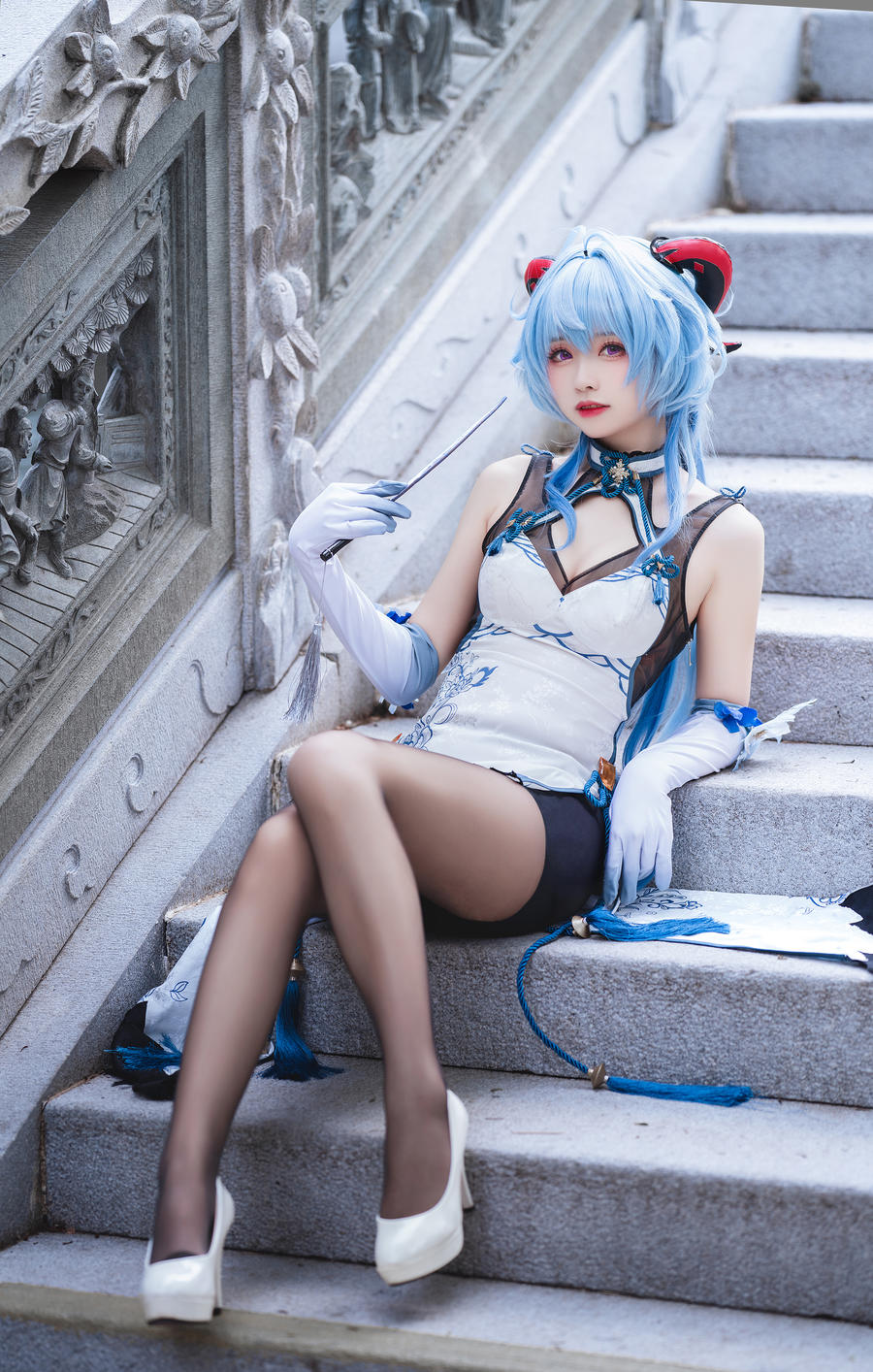 大大卷卷小卷-No.023 – 原神 甘雨 旗袍-在线看 第2张 大大卷卷小卷-No.023 – 原神 甘雨 旗袍-在线看 第2张