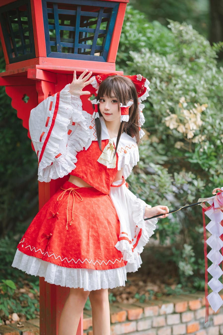 花柒Hana-No.030-森森仙短款灵梦-在线看 第3张 花柒Hana-No.030-森森仙短款灵梦-在线看 第3张