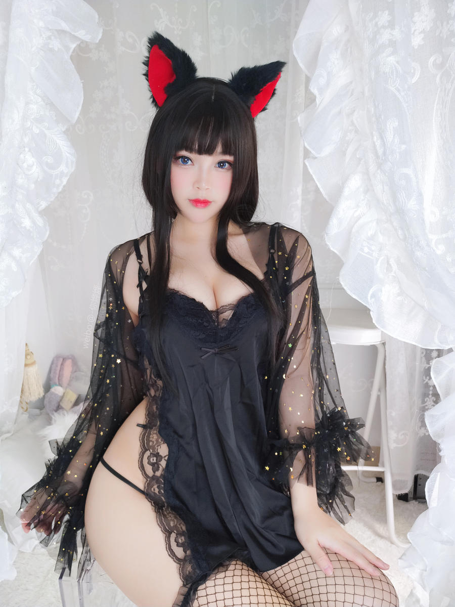 白烨妹纸-No.054–黑系猫咪少女-在线看 第1张 白烨妹纸-No.054–黑系猫咪少女-在线看 第1张