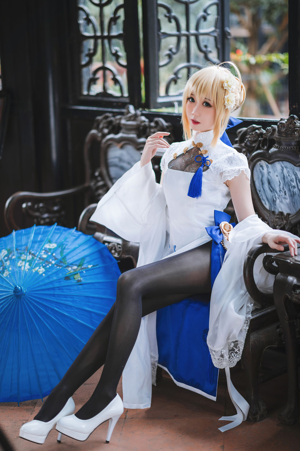 焖焖碳-No.001-saber旗袍-在线看 第1张 焖焖碳-No.001-saber旗袍-在线看 第1张