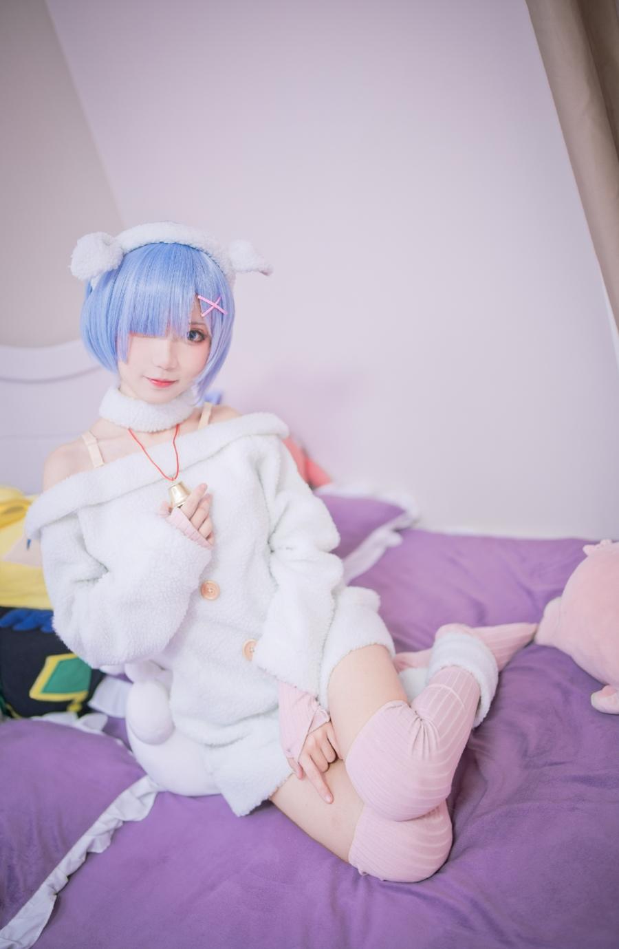 花柒Hana-No.033–蕾姆绵羊-在线看 第3张 花柒Hana-No.033–蕾姆绵羊-在线看 第3张