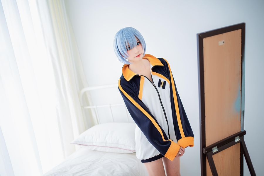 Kitaro_绮太郎-No.050-蕾姆运动服-在线看 第1张 Kitaro_绮太郎-No.050-蕾姆运动服-在线看 第1张