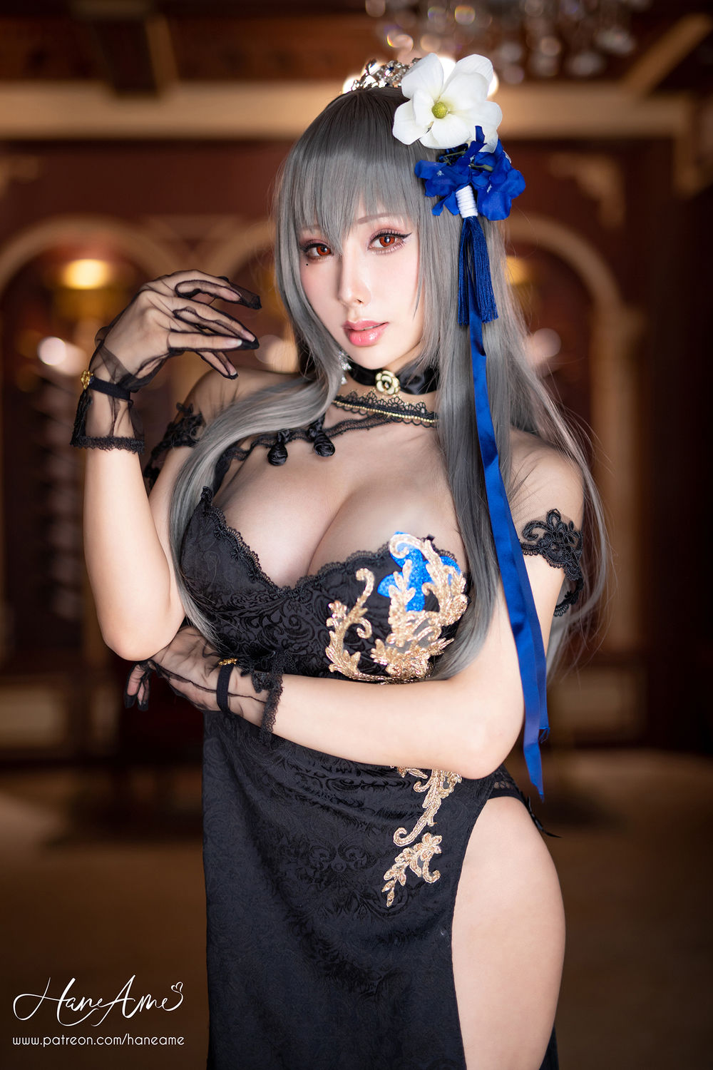 雨波_HaneAme-No.108-AzurLane Saint.Louis 路易九世旗袍-在线看 第2张 雨波_HaneAme-No.108-AzurLane Saint.Louis 路易九世旗袍-在线看 第2张