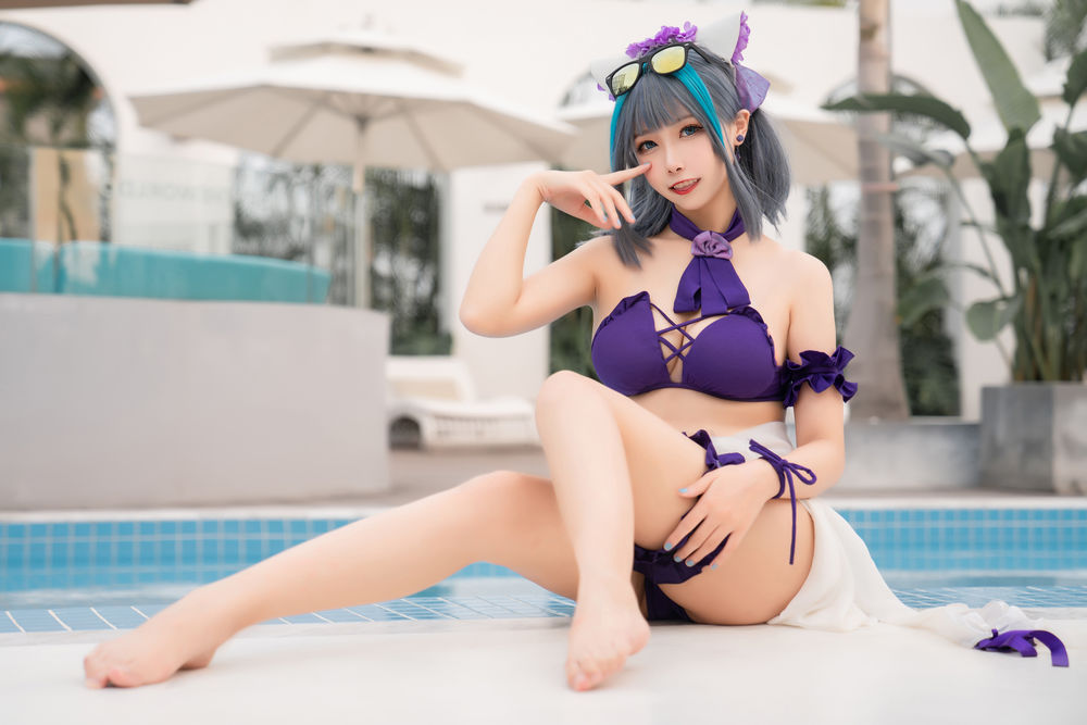 momoko葵葵-No.021-柴郡水着-在线看 第2张 momoko葵葵-No.021-柴郡水着-在线看 第2张