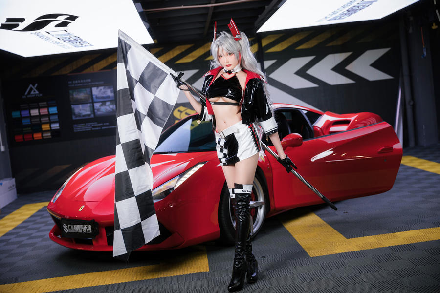 momoko葵葵-No.034–碧蓝航线 欧根+企业 赛车女郎 (&瓜希酱)-在线看 第2张 momoko葵葵-No.034–碧蓝航线 欧根+企业 赛车女郎 (&瓜希酱)-在线看 第2张