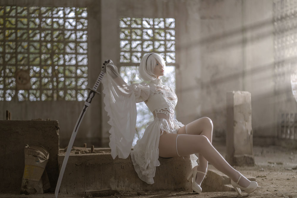 镜酱-No.011-2B白色婚纱-在线看 第1张 镜酱-No.011-2B白色婚纱-在线看 第1张