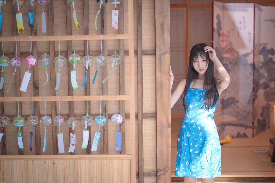 Shika小鹿鹿-No.107 – 蓝裙子-在线看 第2张 Shika小鹿鹿-No.107 – 蓝裙子-在线看 第2张