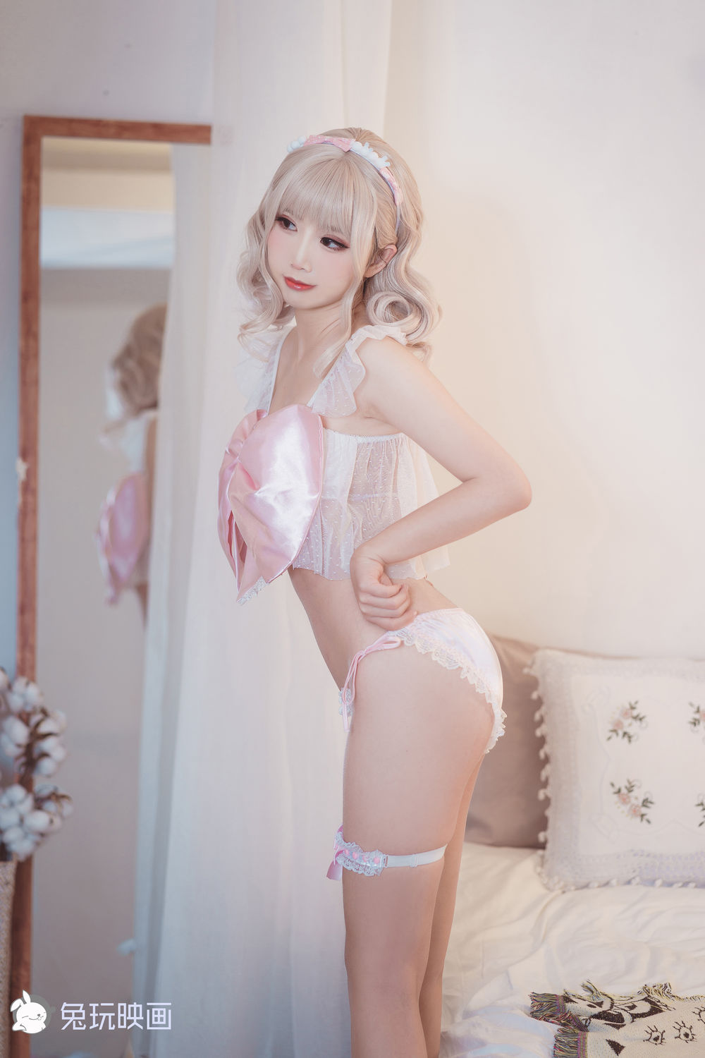 面饼仙儿-No.045-蝴蝶结内衣-在线看 第2张 面饼仙儿-No.045-蝴蝶结内衣-在线看 第2张
