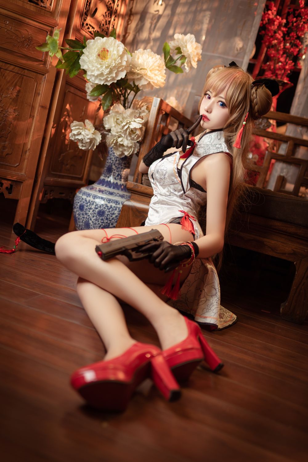 Shika小鹿鹿-No.050-蜂糖花-在线看 第1张 Shika小鹿鹿-No.050-蜂糖花-在线看 第1张