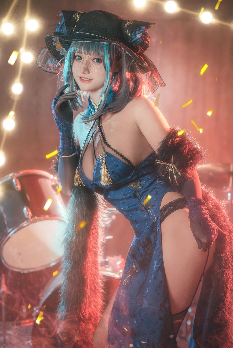 仙九Airi-No.003-柴郡旗袍-在线看 第3张 仙九Airi-No.003-柴郡旗袍-在线看 第3张