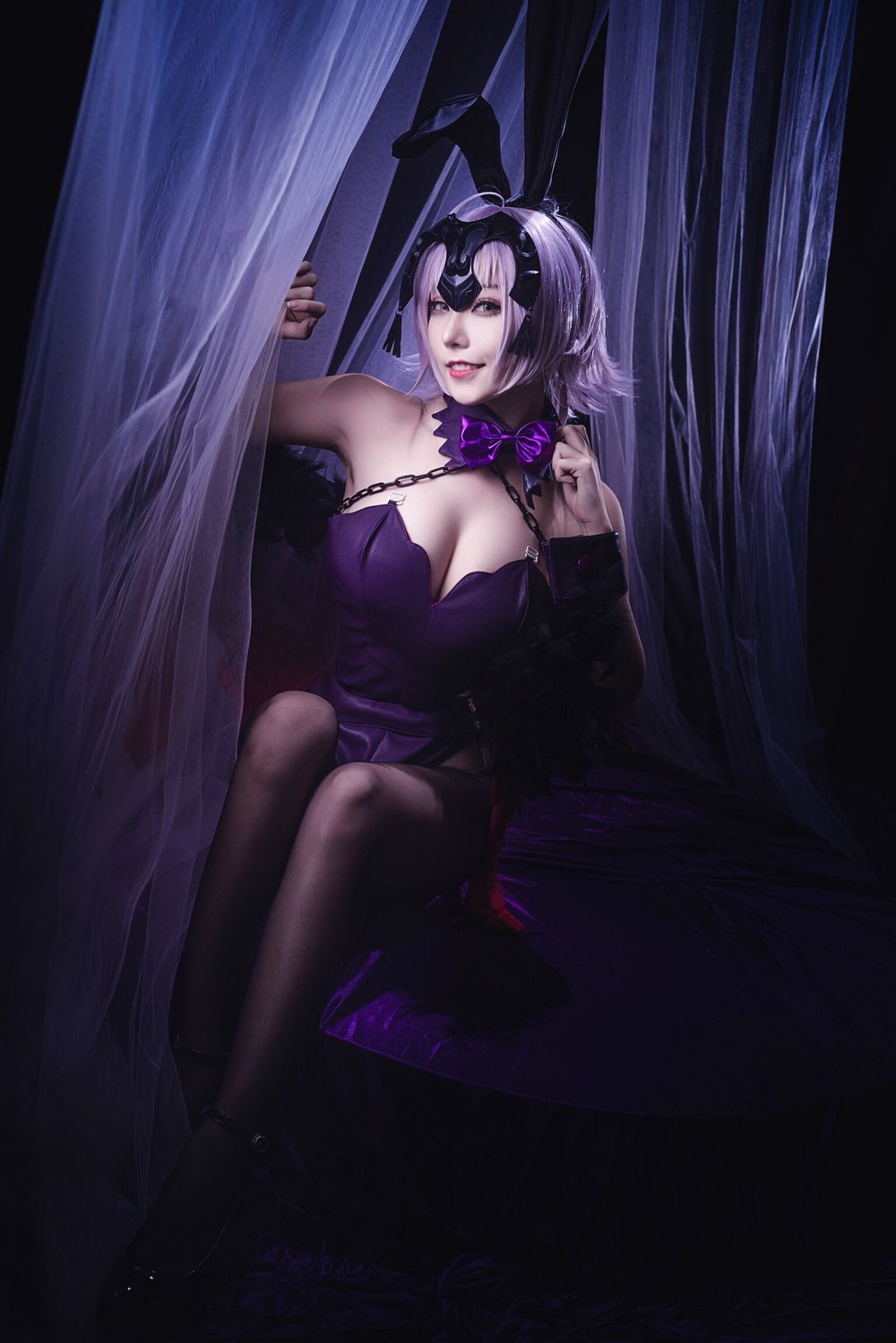 菌烨tako-No.003-黑贞德兔女郎Part1-在线看 第3张 菌烨tako-No.003-黑贞德兔女郎Part1-在线看 第3张