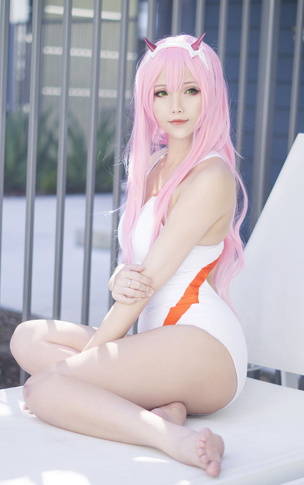 Hana Bunny-No.035-Zero Two Swimsuit (Darling in the Franxx)-在线看 第2张 Hana Bunny-No.035-Zero Two Swimsuit (Darling in the Franxx)-在线看 第2张