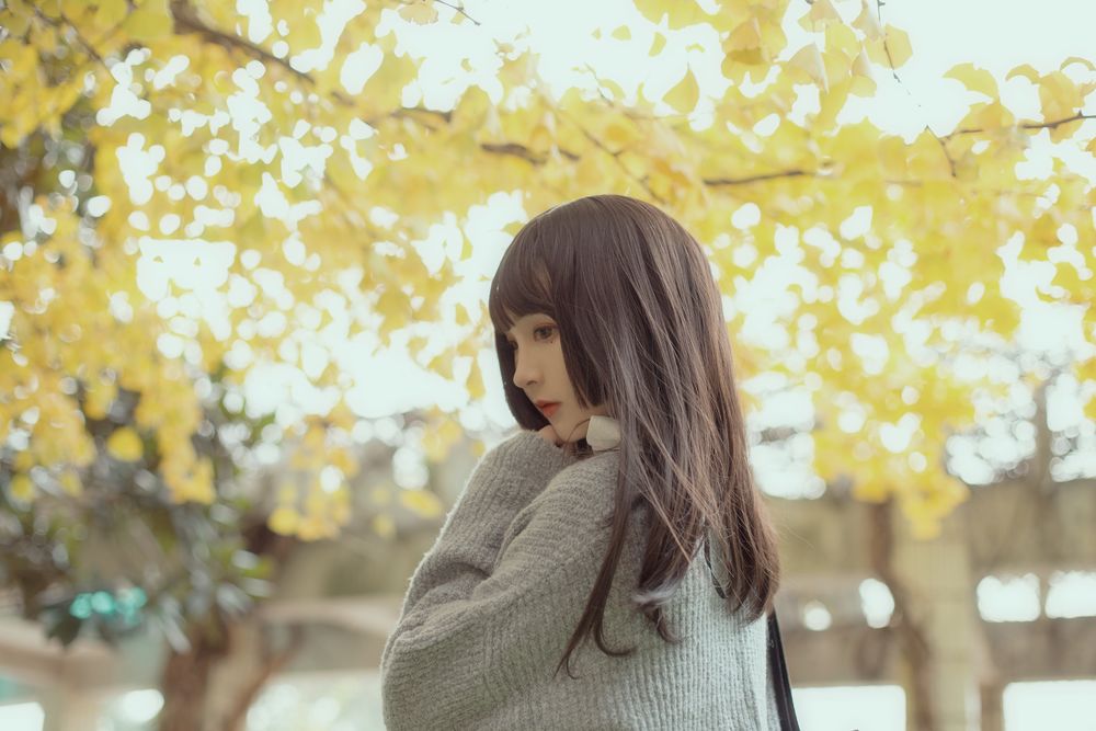 古川-No.036-银杏树下-在线看 第1张 古川-No.036-银杏树下-在线看 第1张