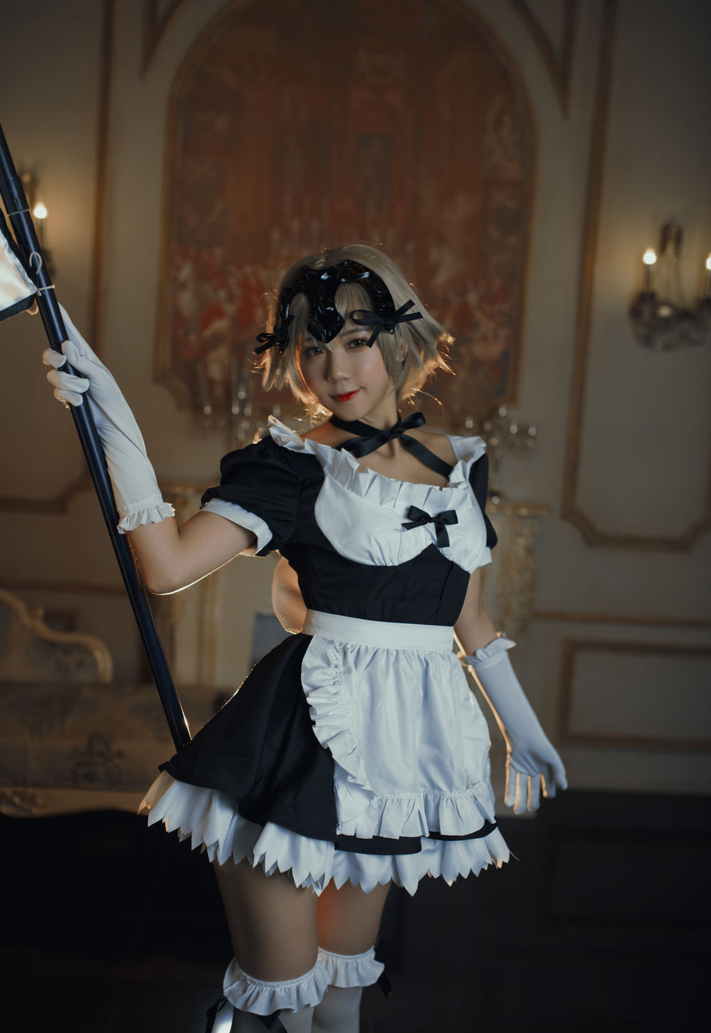 蓝小沂KiKi-No.003-黑贞德女仆-在线看 第2张 蓝小沂KiKi-No.003-黑贞德女仆-在线看 第2张