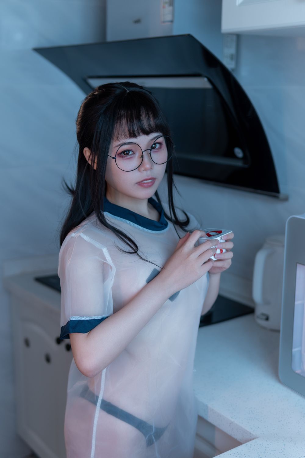 七月喵子-No.009-喝酸奶的眼镜娘-在线看 第3张 七月喵子-No.009-喝酸奶的眼镜娘-在线看 第3张