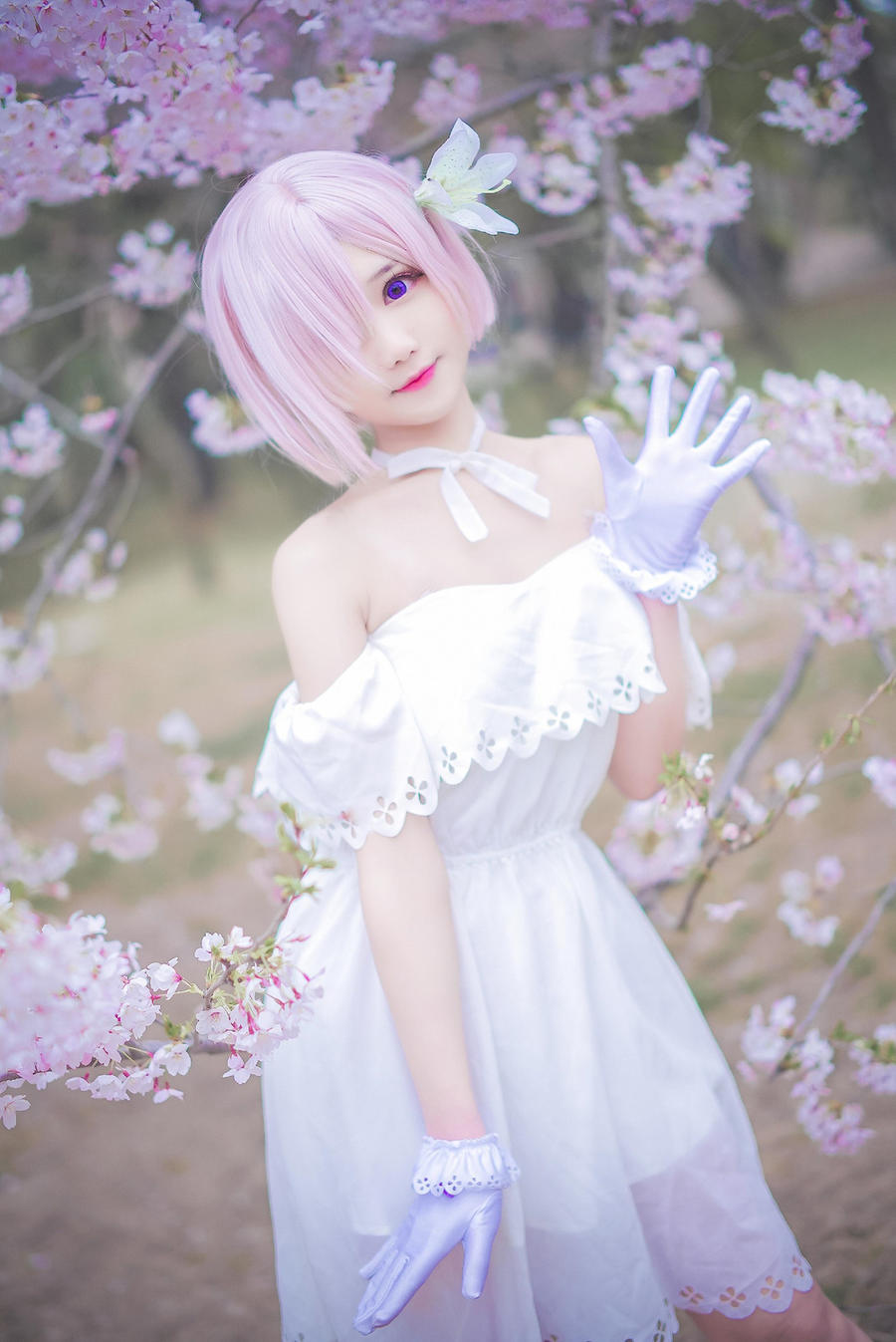 羽天Shine-No.052-FGO 玛修二周年礼服-在线看 第1张 羽天Shine-No.052-FGO 玛修二周年礼服-在线看 第1张