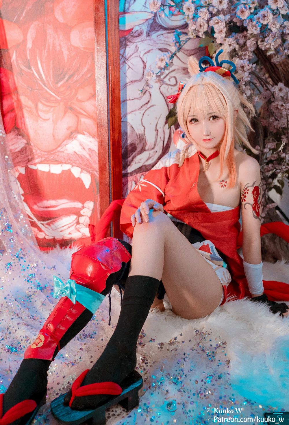 Kuuko W-No.074-Yoimiya-在线看 第1张 Kuuko W-No.074-Yoimiya-在线看 第1张